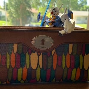 Fossil Key-Per zippered wallet